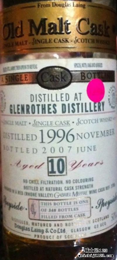 Glenrothes 1996 DL