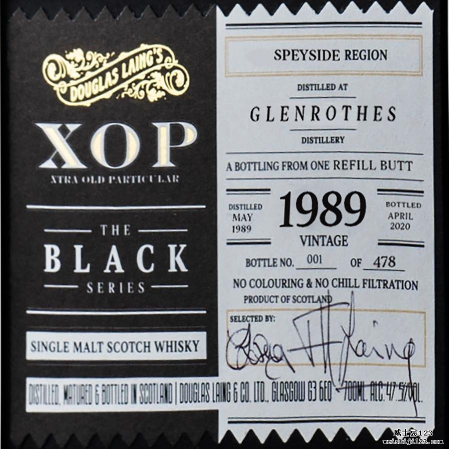 Glenrothes 1989 DL