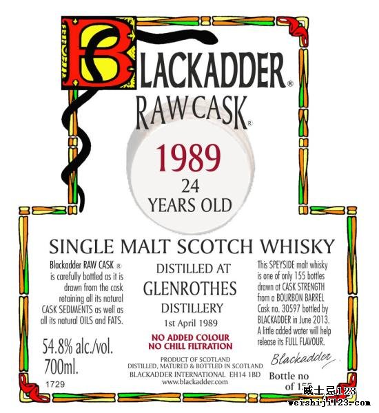 Glenrothes 1989 BA