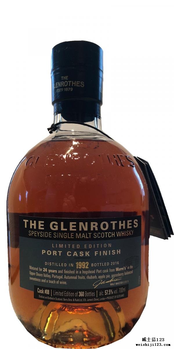 Glenrothes 1992 - Warre's