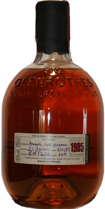 Glenrothes 1985