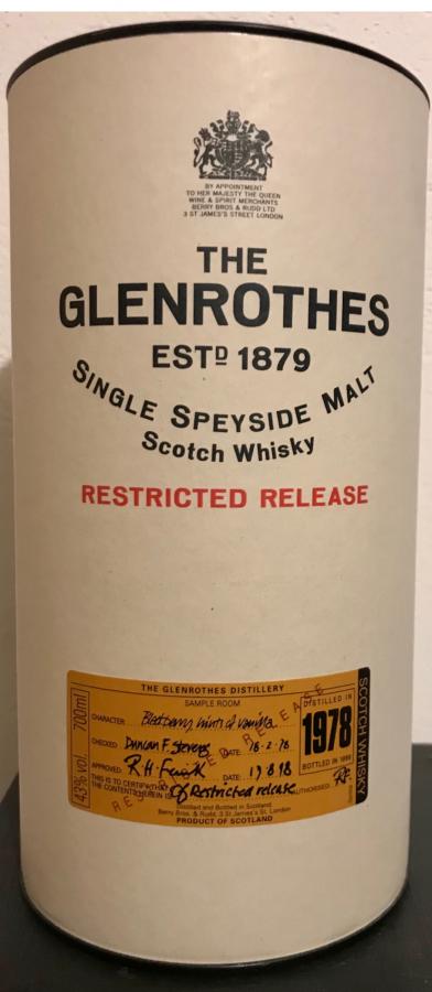 Glenrothes 1978