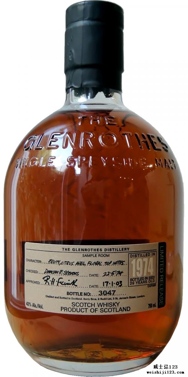 Glenrothes 1974