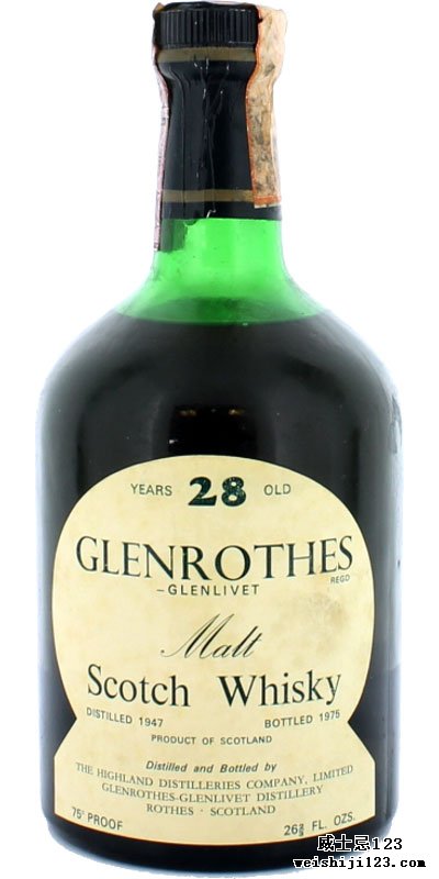 Glenrothes 1947