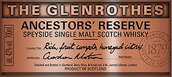 Glenrothes Ancestors' Reserve