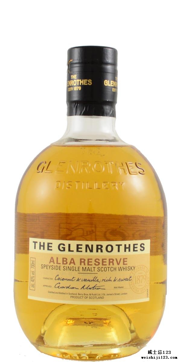 Glenrothes Alba Reserve