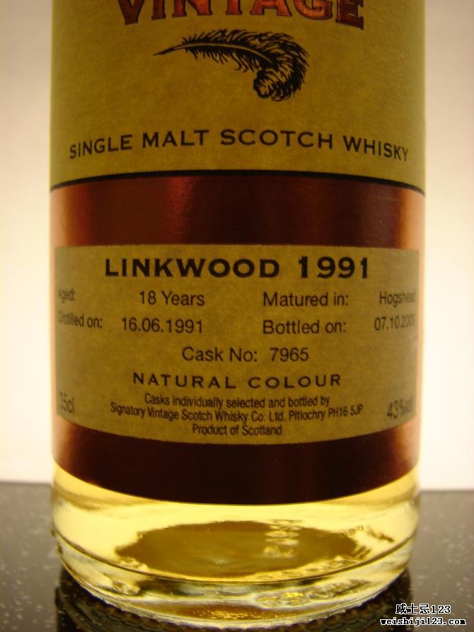 Linkwood 1991 SV