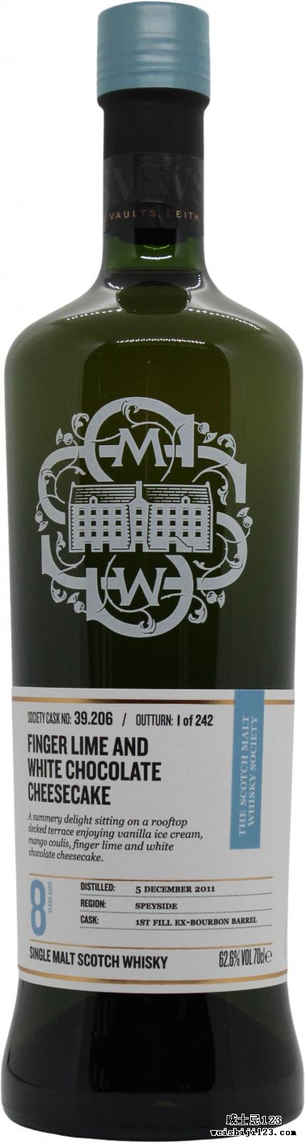 Linkwood 2011 SMWS 39.206