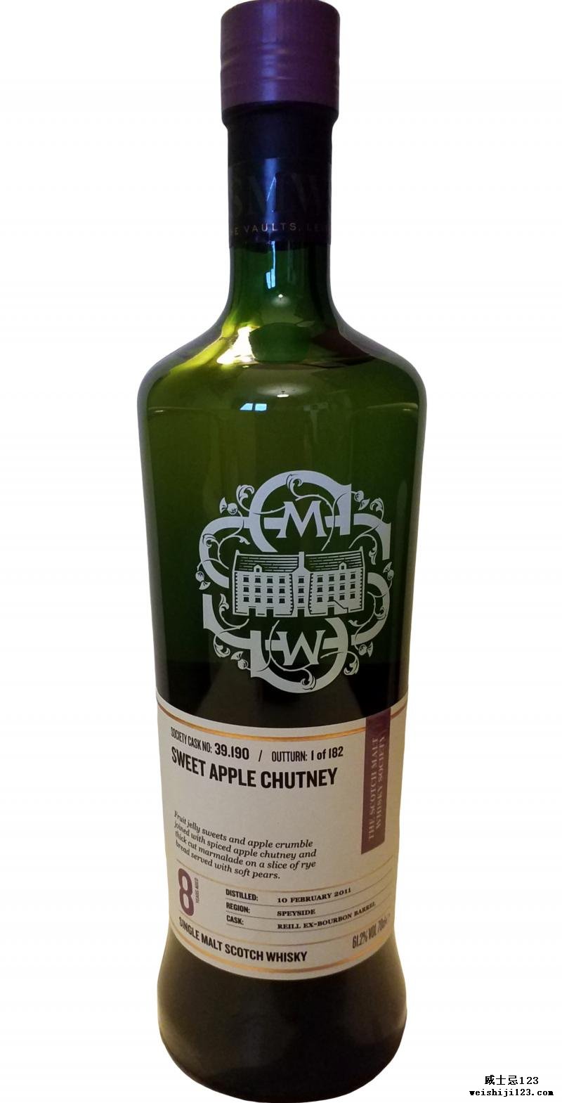 Linkwood 2011 SMWS 39.190