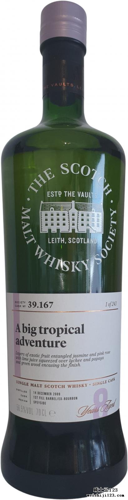 Linkwood 2009 SMWS 39.167