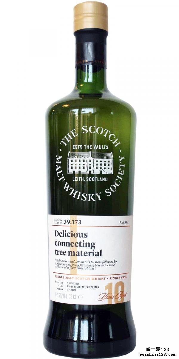 Linkwood 2008 SMWS 39.173