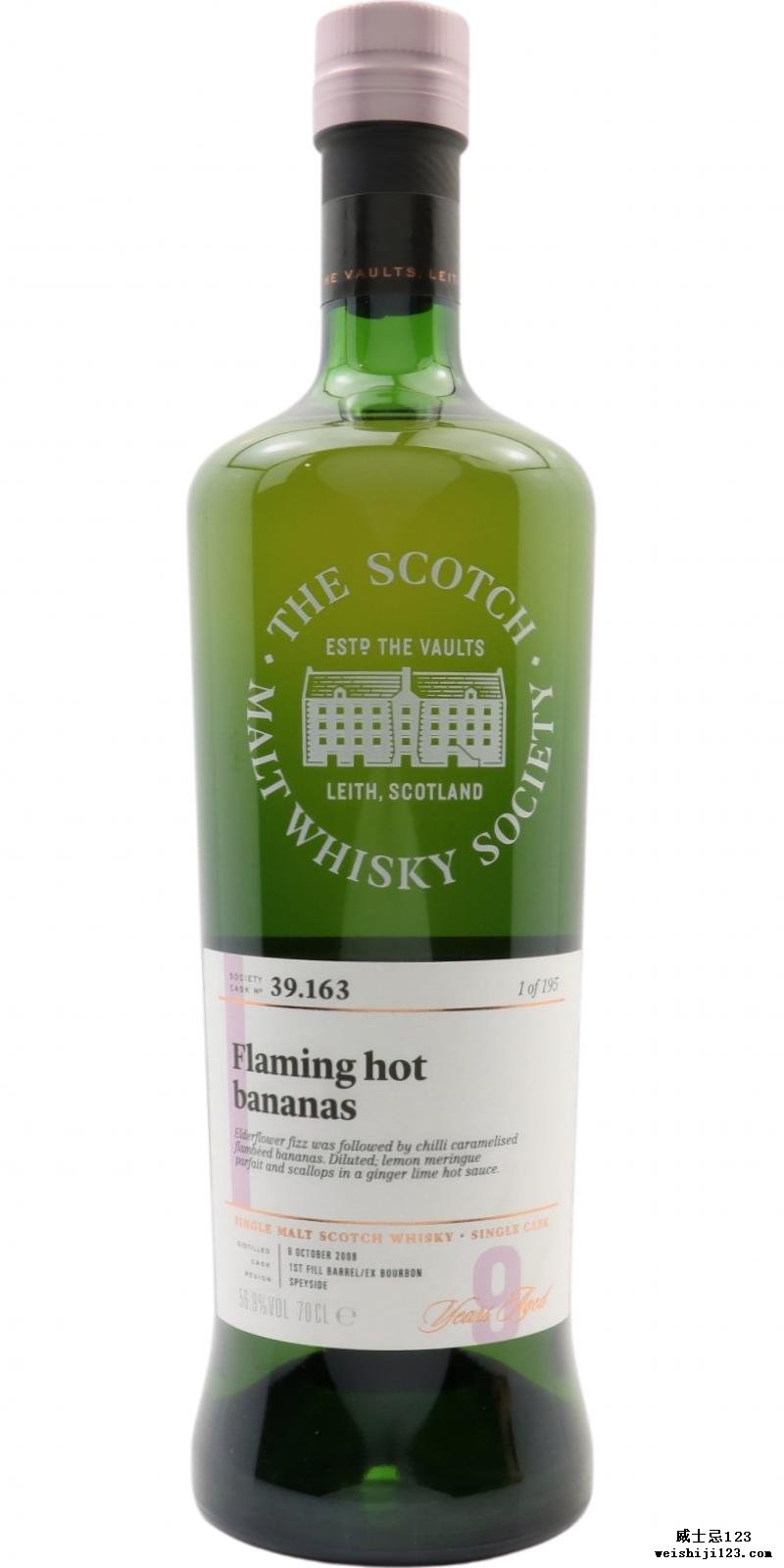 Linkwood 2008 SMWS 39.163