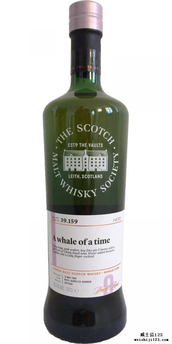 Linkwood 2008 SMWS 39.159