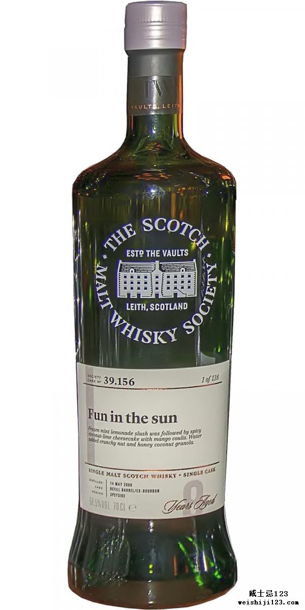 Linkwood 2008 SMWS 39.156