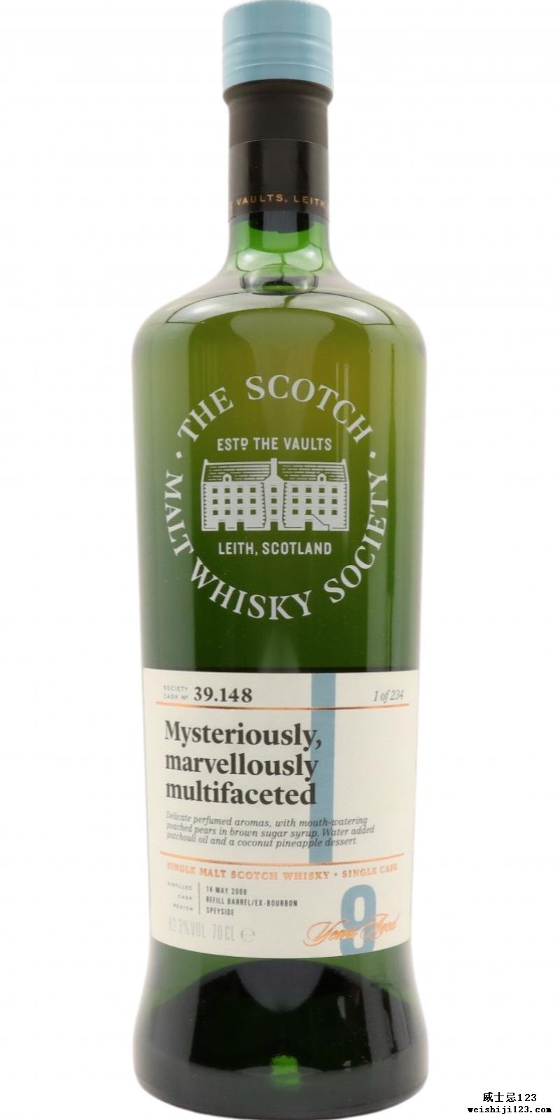 Linkwood 2008 SMWS 39.148