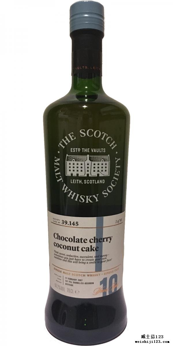 Linkwood 2007 SMWS 39.145