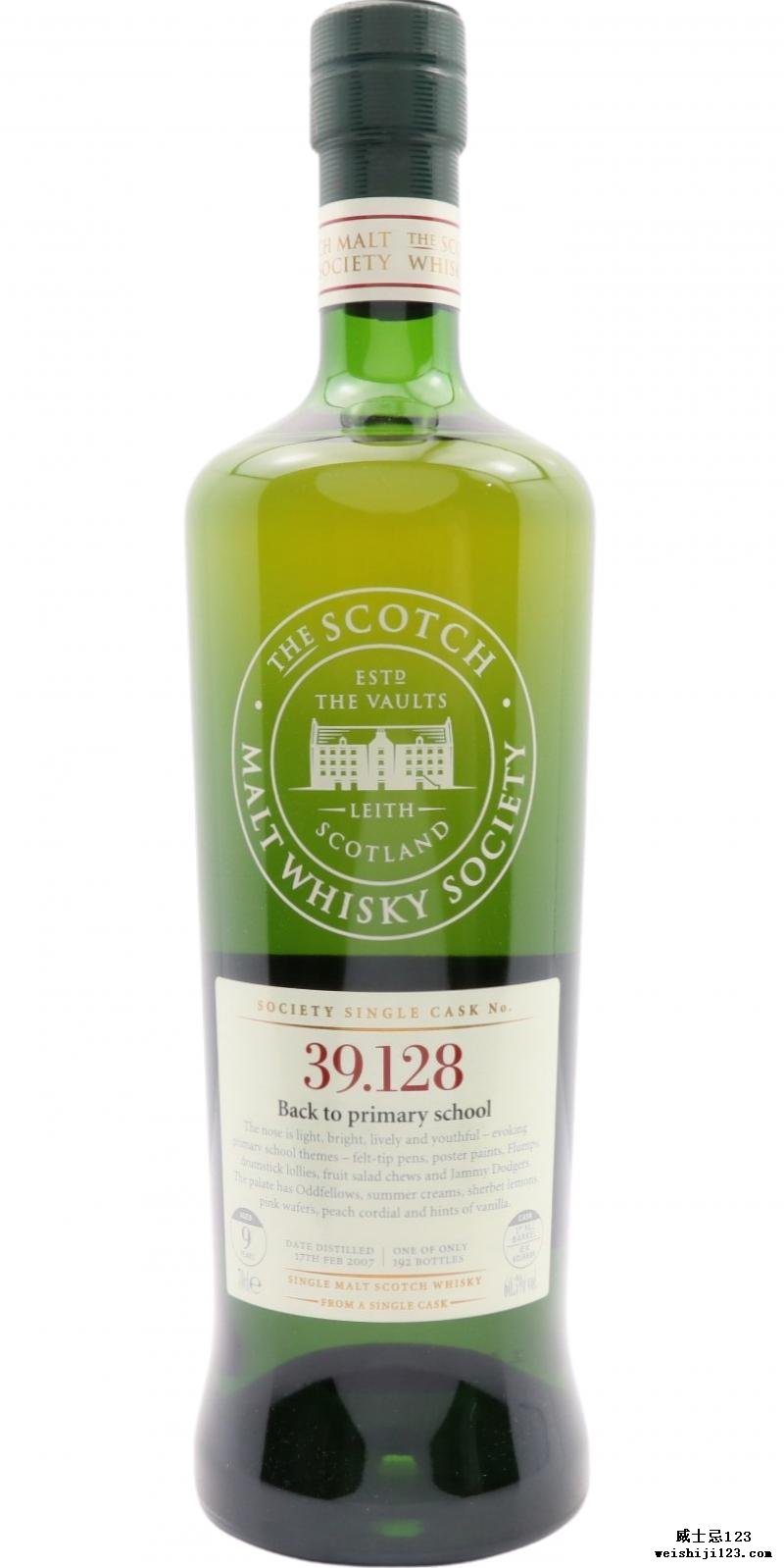 Linkwood 2007 SMWS 39.128