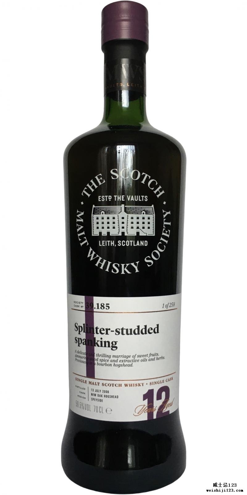 Linkwood 2006 SMWS 39.185