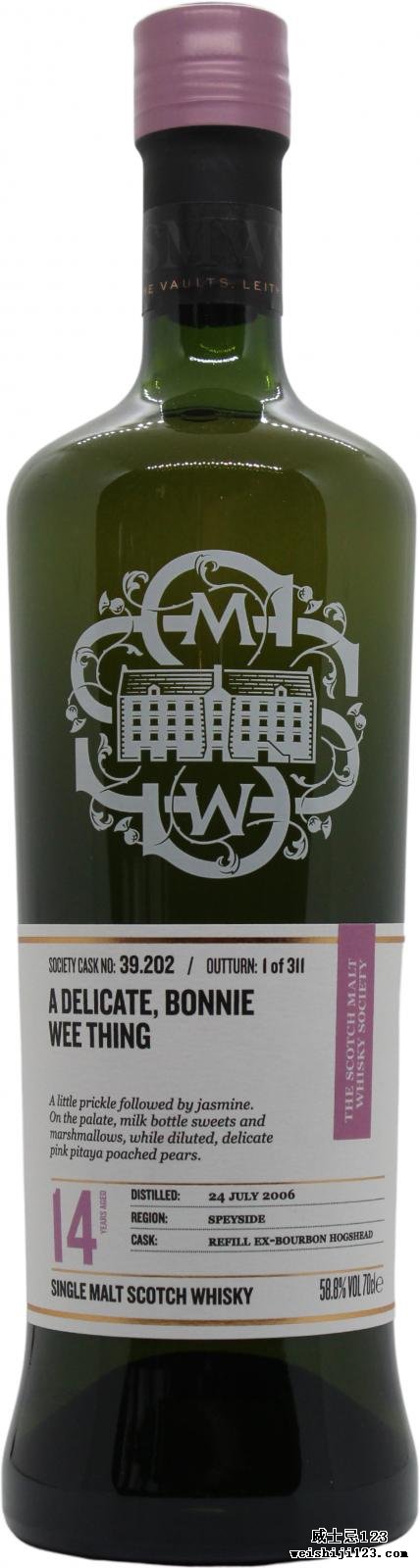 Linkwood 2006 SMWS 39.202