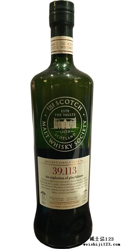 Linkwood 2000 SMWS 39.113