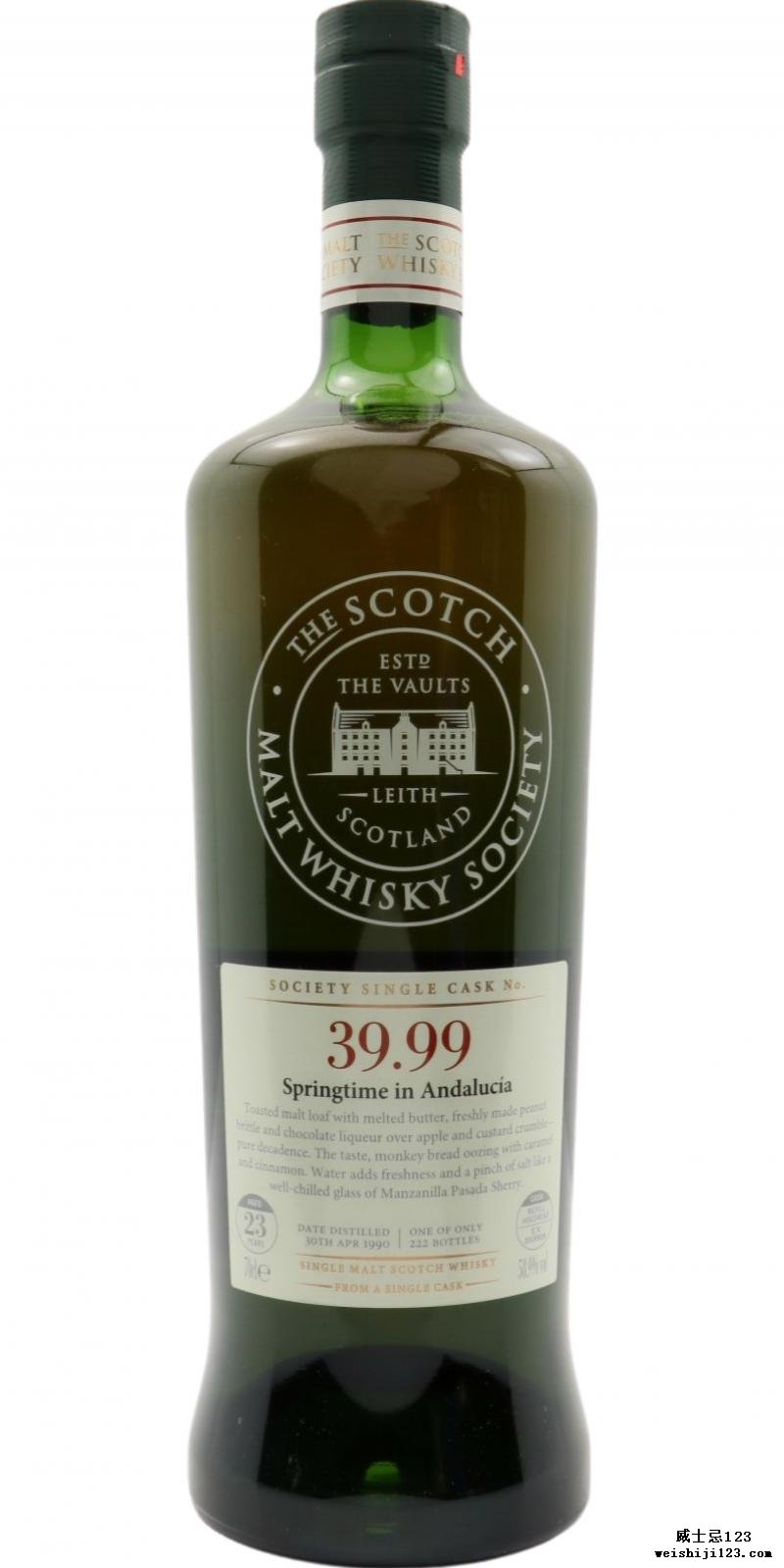 Linkwood 1990 SMWS 39.99