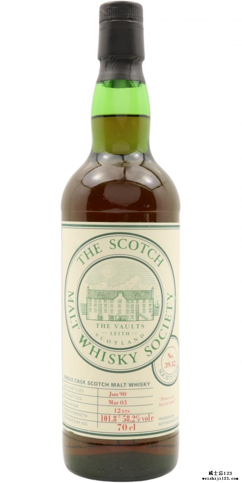 Linkwood 1990 SMWS 39.42