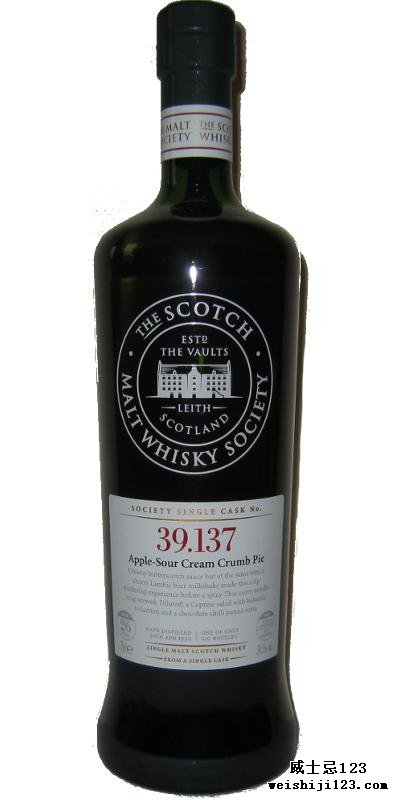 Linkwood 1990 SMWS 39.137