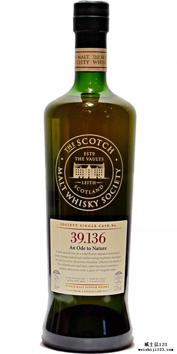 Linkwood 1990 SMWS 39.136