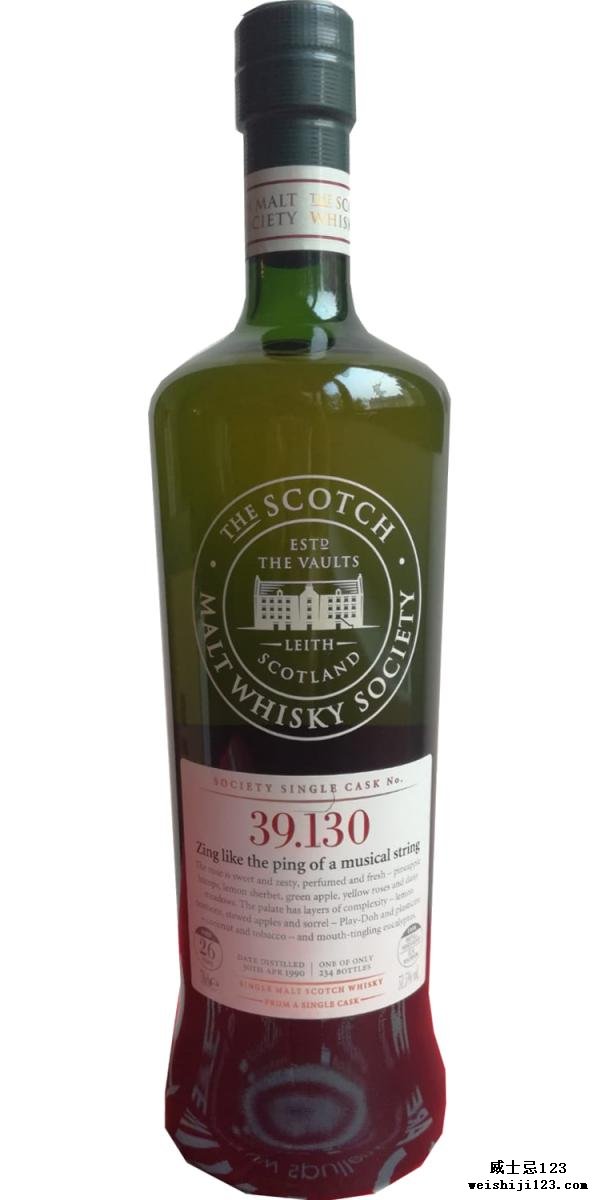 Linkwood 1990 SMWS 39.130