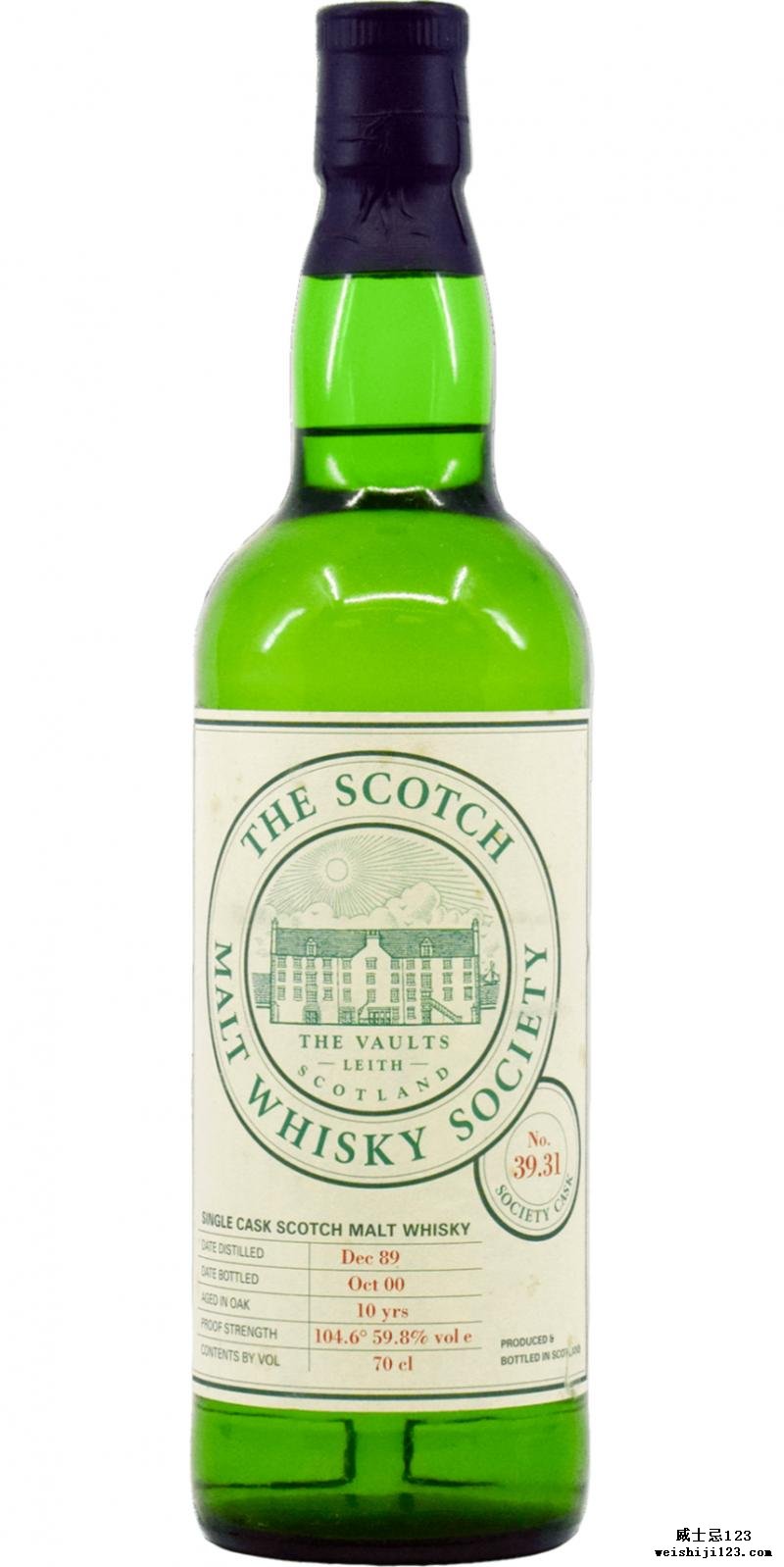 Linkwood 1989 SMWS 39.31