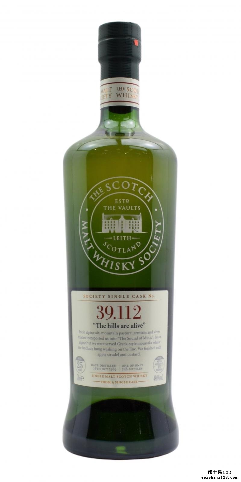 Linkwood 1989 SMWS 39.112