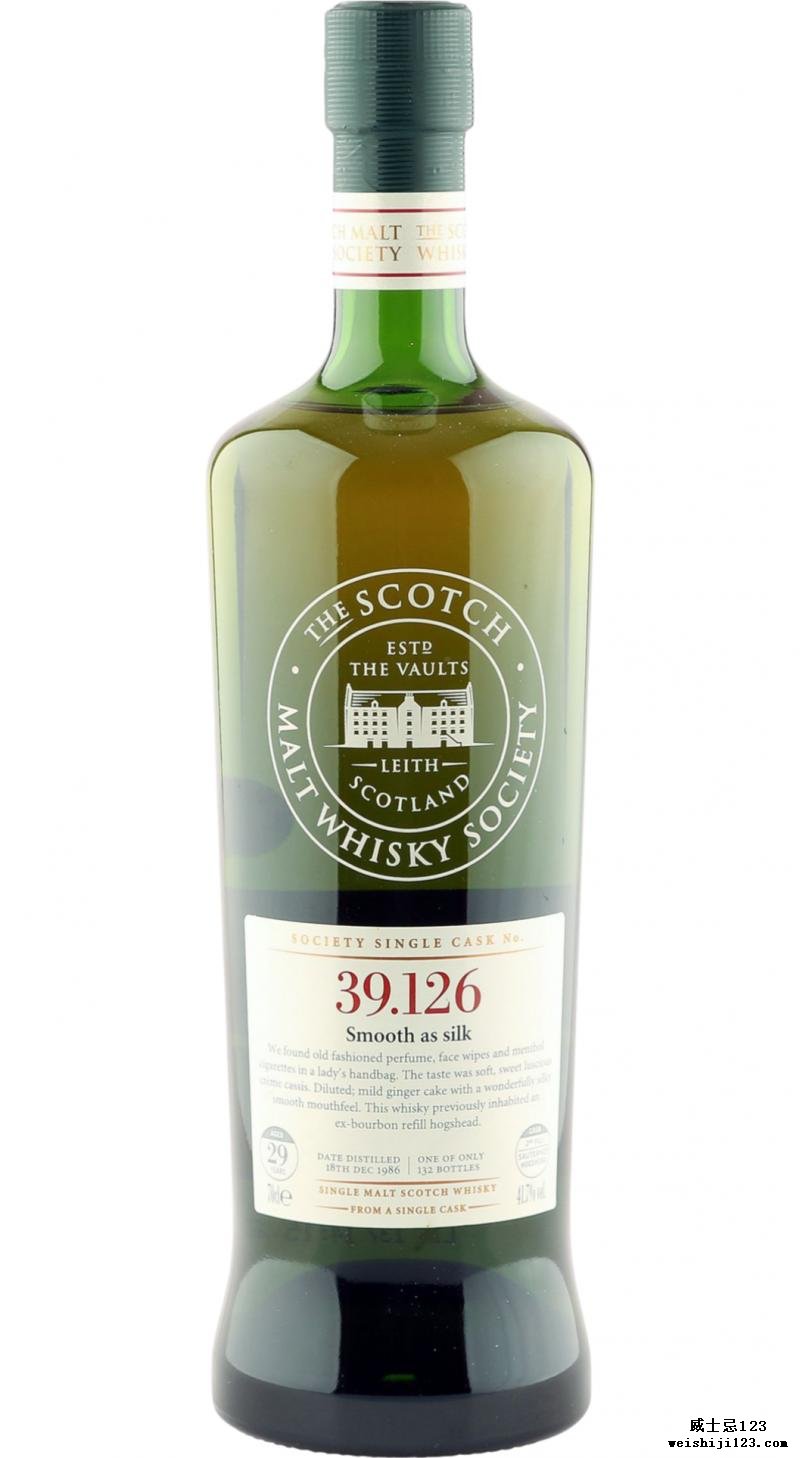 Linkwood 1986 SMWS 39.126