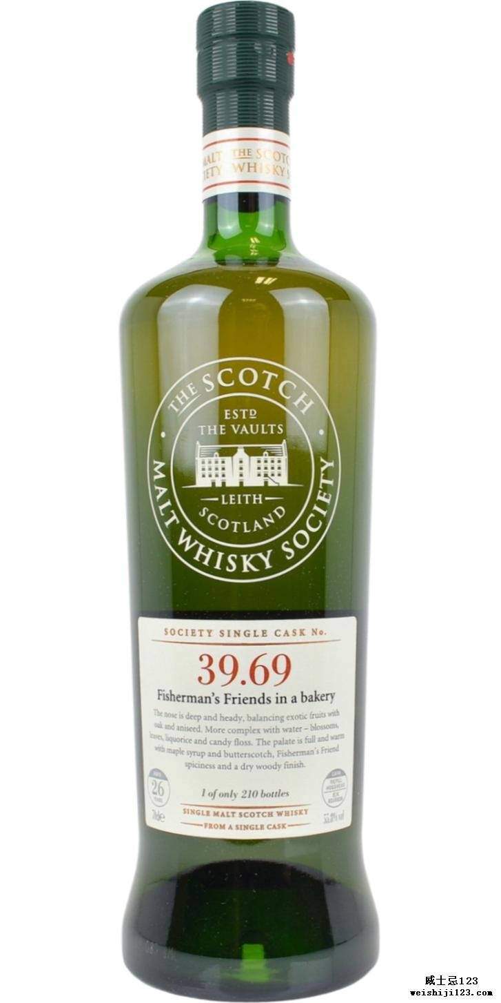 Linkwood 1982 SMWS 39.69