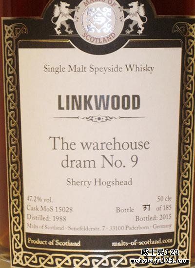 Linkwood 1988 MoS