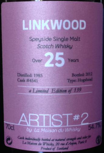 Linkwood 1985 LMDW