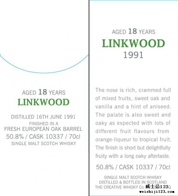 Linkwood 1991 CWC