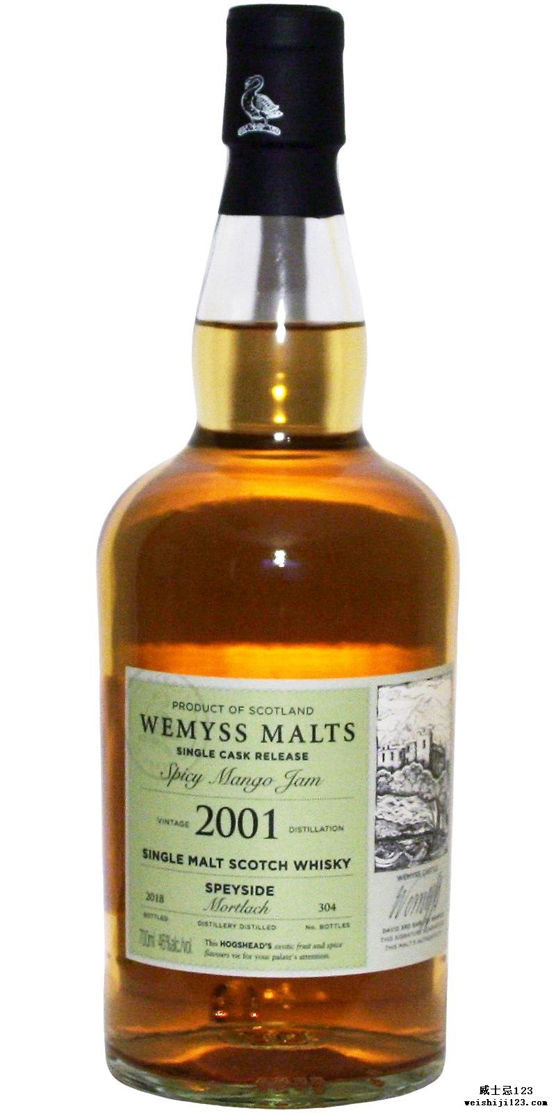 Mortlach 2001 Wy