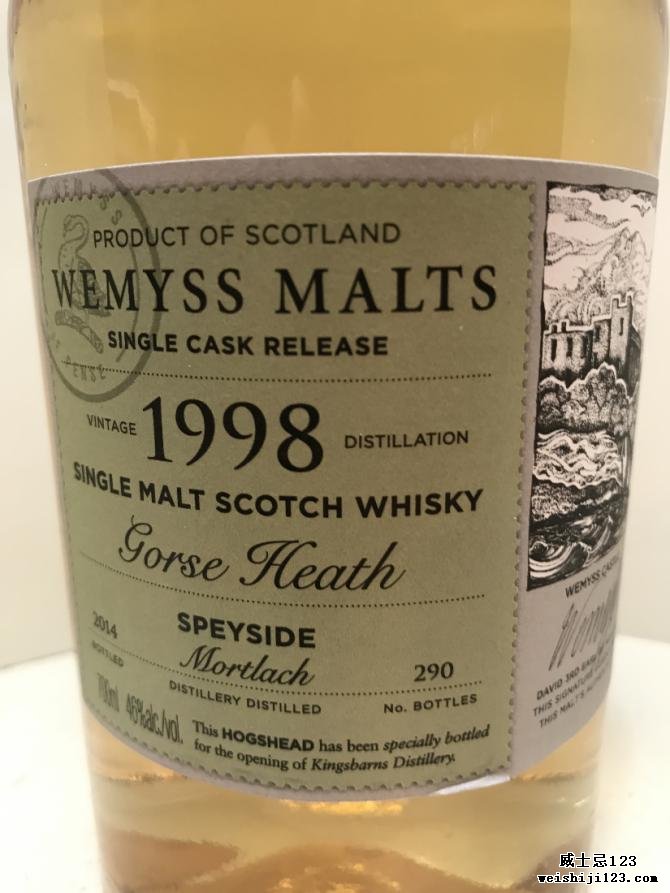 Mortlach 1998 Wy