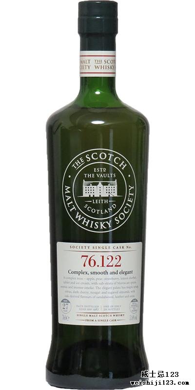 Mortlach 1987 SMWS 76.122