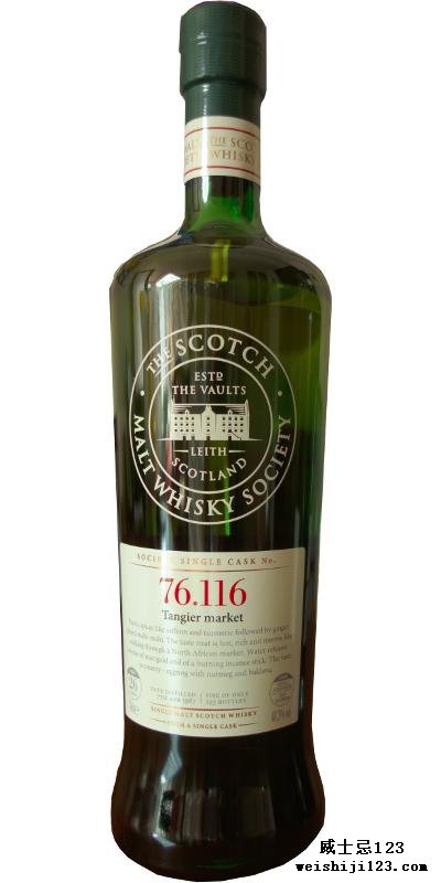 Mortlach 1987 SMWS 76.116