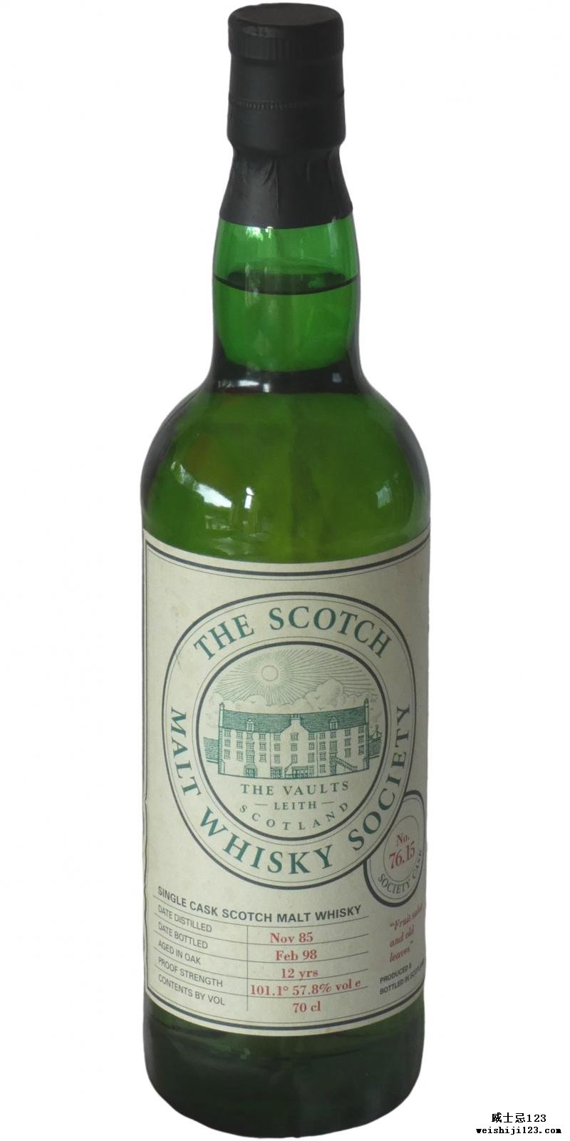 Mortlach 1985 SMWS 76.15