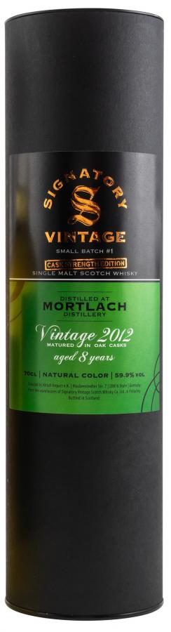 Mortlach 2012 SV