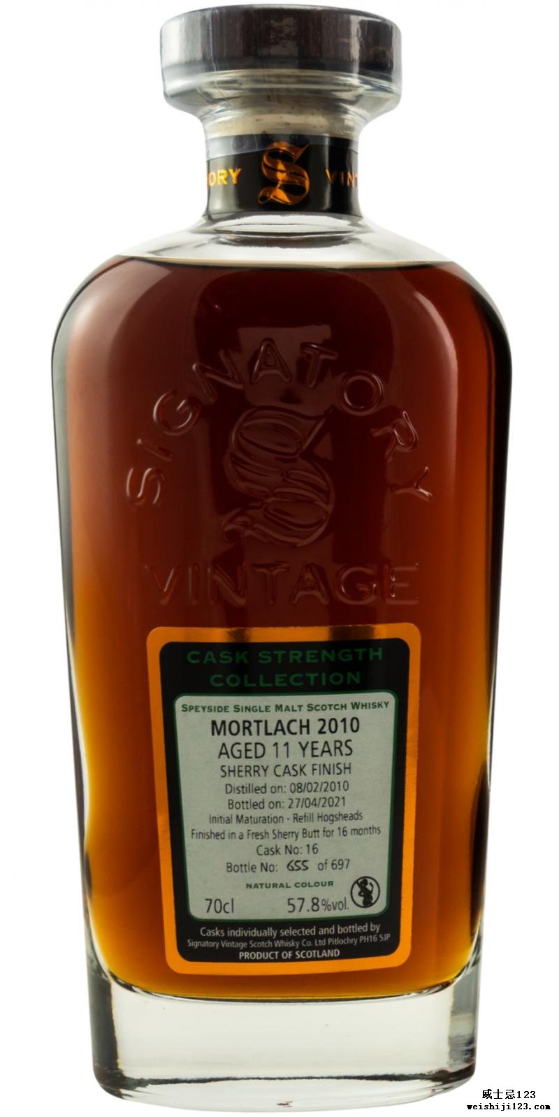 Mortlach 2010 SV