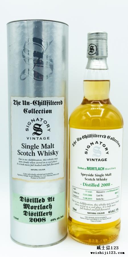 Mortlach 2008 SV