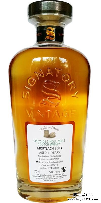 Mortlach 2003 SV