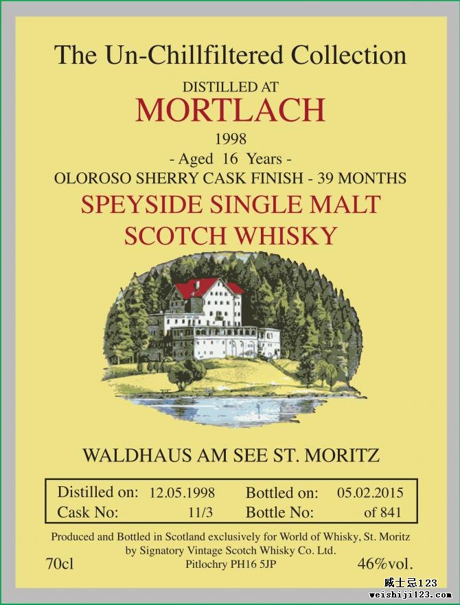 Mortlach 1998 SV