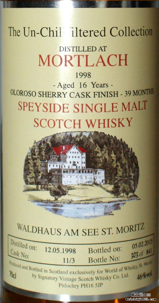 Mortlach 1998 SV