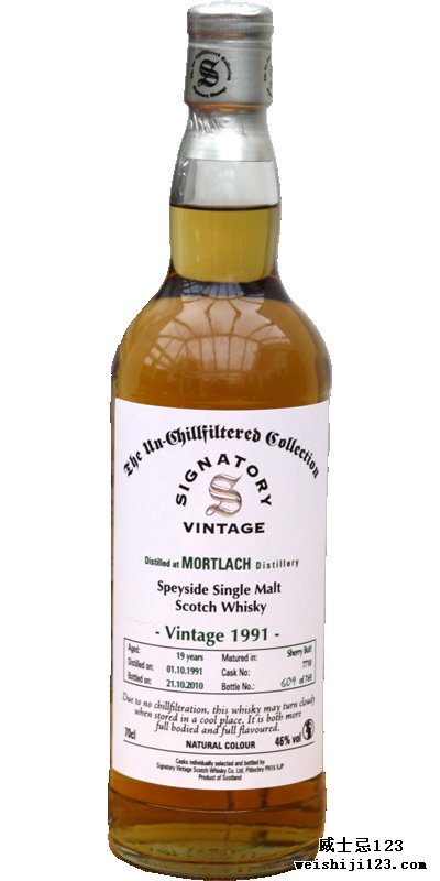 Mortlach 1991 SV