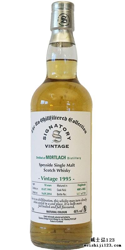 Mortlach 1995 SV