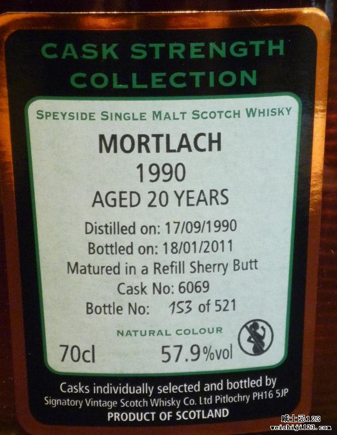 Mortlach 1990 SV